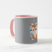 Tasse der Weihnachtszeit-Geschenkboxen (Vorderseite Links)