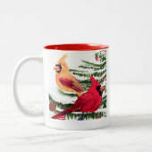 Tasse der Weihnachtszeit-Kardinal durch JML (Links)