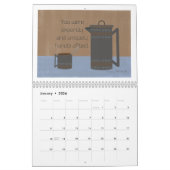 Tasse der Weisheit 2024 Monatlicher Kalender (Jan 2026)