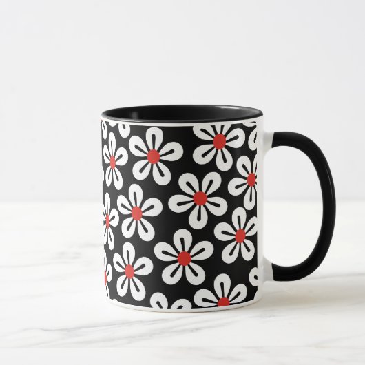 Tasse der weißen Blume (Rechts)