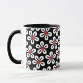 Tasse der weißen Blume (Links)