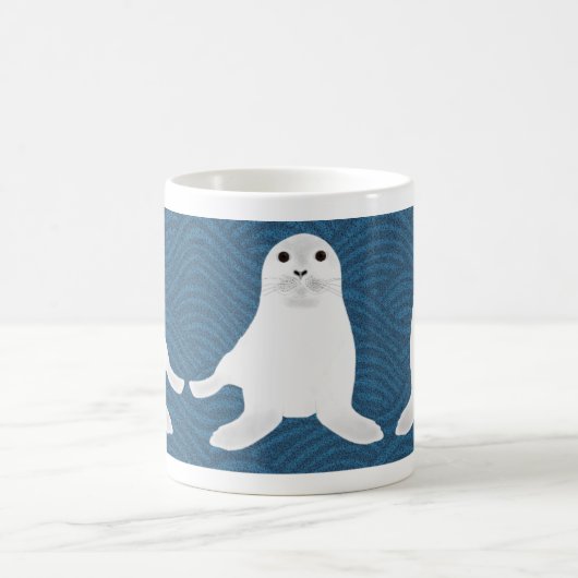 Tasse der weißen Siegel (Mittel)