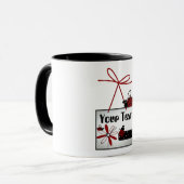 Tasse der Werbung (Vorderseite Links)