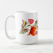 Tasse der Whimsikorange Blume (Links)