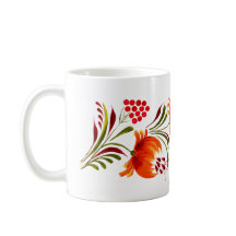 Tasse der Whimsikorange Blume