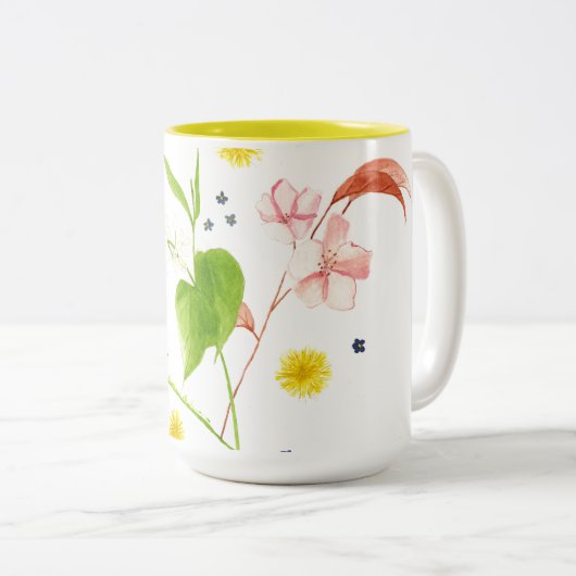 Tasse der wild lebenden Blume (VorderseiteRechts)
