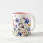 Tasse der Wildblume, Blume Cup, Blumencocktail-Cup (VorderseiteRechts)