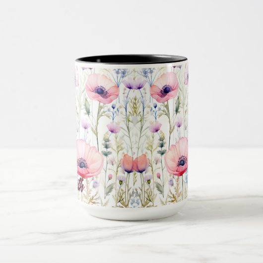 Tasse der Wildblumen, Muttertag (Zentrum)