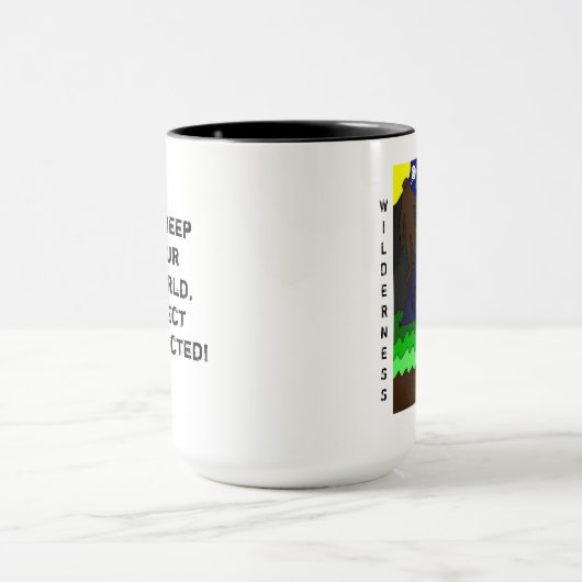 Tasse der Wildniserfahrung (Zentrum)