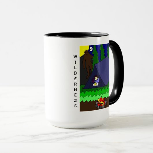 Tasse der Wildniserfahrung (VorderseiteRechts)