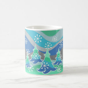 Tasse der Winterbäume
