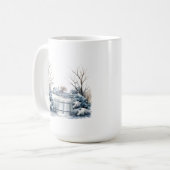 Tasse der Winterlandschaft (Vorderseite Links)