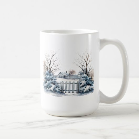 Tasse der Winterlandschaft (Rechts)