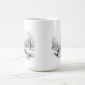 Tasse der Winterlandschaft (Mittel)