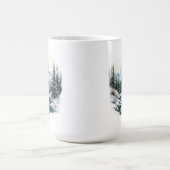 Tasse der Winterlandschaft (Mittel)