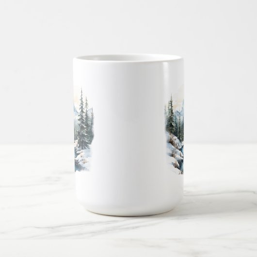 Tasse der Winterlandschaft (Mittel)