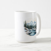 Tasse der Winterlandschaft (VorderseiteRechts)