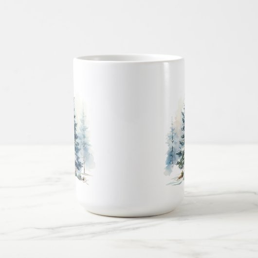 Tasse der Winterlandschaft (Mittel)