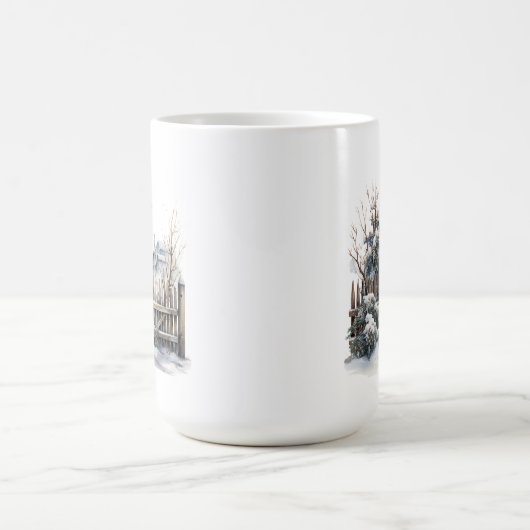 Tasse der Winterlandschaft (Mittel)