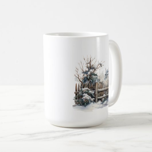 Tasse der Winterlandschaft (VorderseiteRechts)