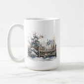 Tasse der Winterlandschaft (Links)