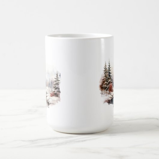 Tasse der Winterlandschaft (Mittel)