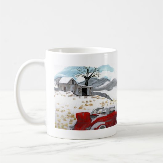 Tasse der Winterszene durch JML (Links)