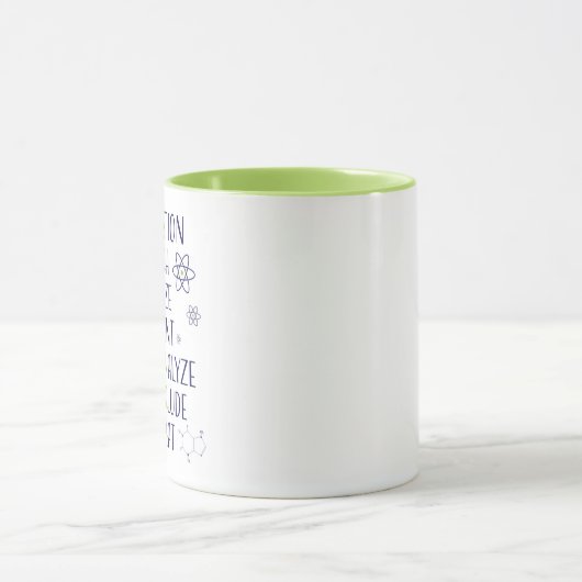 Tasse der wissenschaftlichen Methode (Zentrum)