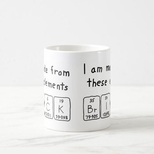 Tasse der Ziegeltabelle (Mittel)