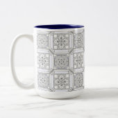 Tasse der Zinndeckelung (Links)