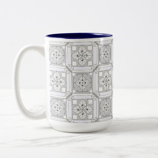 Tasse der Zinndeckelung (Links)