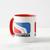 Tasse der zivilen Ingenieurliga (Vorderseite Links)