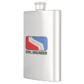 Tasse der zivilen Ingenieurliga Flachmann (Links)