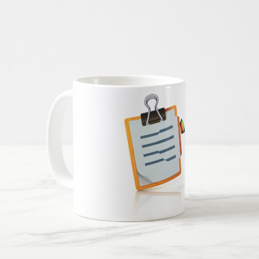 Tasse der Zwischenablage (Vorderseite Links)