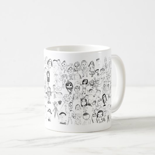 Tasse des 2nd Grade Keepake Zeichens (VorderseiteRechts)