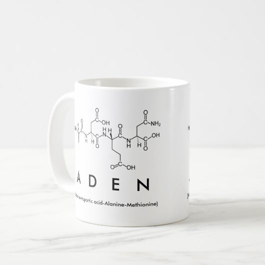 Tasse des Aden-Peptids (Vorderseite Links)
