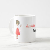 Tasse des Afroamerikanischen Boss-Tages (Vorderseite Links)