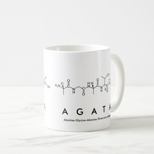 Tasse des Agata Peptids (VorderseiteRechts)