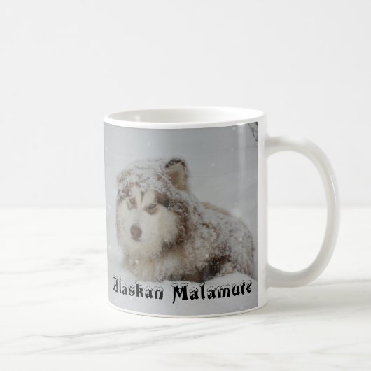 Tasse des alaskischen Malamute (Rechts)