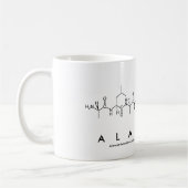 Tasse des Alaysia-Peptids (Links)