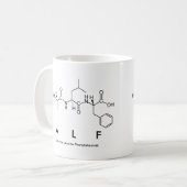 Tasse des Alf-Peptids (Vorderseite Links)