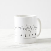 Tasse des Alissa-Peptids (VorderseiteRechts)