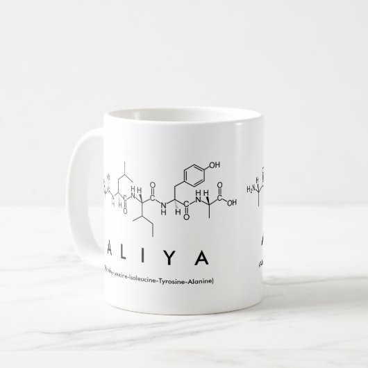 Tasse des Aliya-Peptids (Vorderseite Links)