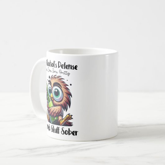 Tasse des Alkoholabwehrsystems (Vorderseite Links)