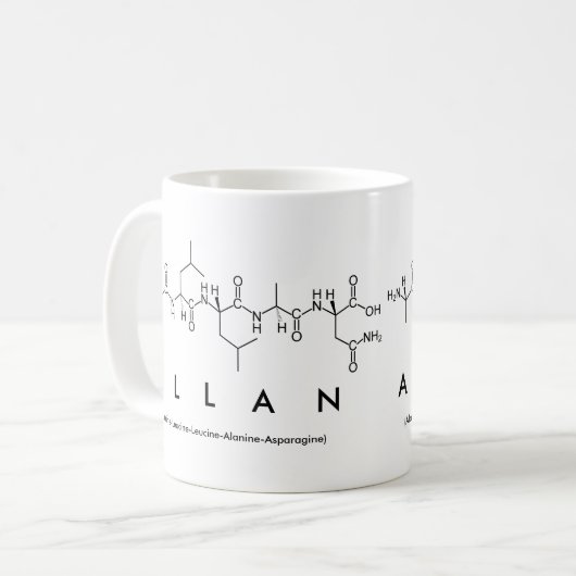 Tasse des Allan-Peptids (Vorderseite Links)