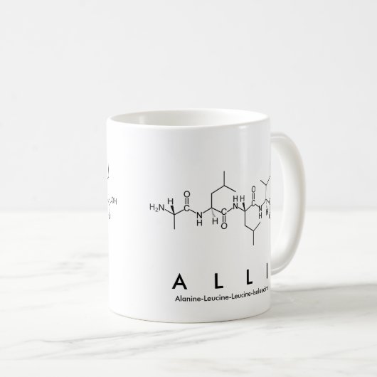 Tasse des Alli Peptids (VorderseiteRechts)