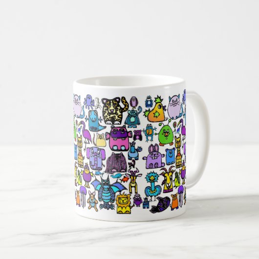 Tasse des Alphabets (VorderseiteRechts)