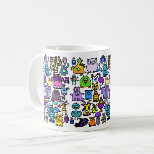Tasse des Alphabets (Vorderseite Links)