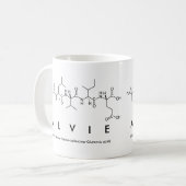 Tasse des Alvie Peptids (Vorderseite Links)