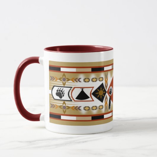 Tasse des amerikanischen Bärenkranzes (Links)